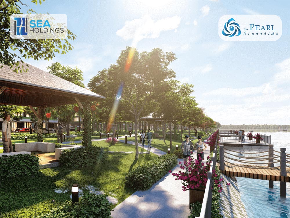 The Pearl Riverside 29 Công viên tại The Pearl Riverside