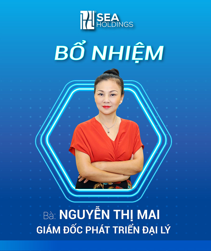 Seaholdings Chính Thức Bổ Nhiệm 3 Nhân Sự Chủ Chốt Vào Vị Trí Mới 5 Bà Nguyễn Thị Mai Giám đốc Phát Triển Đại Lý